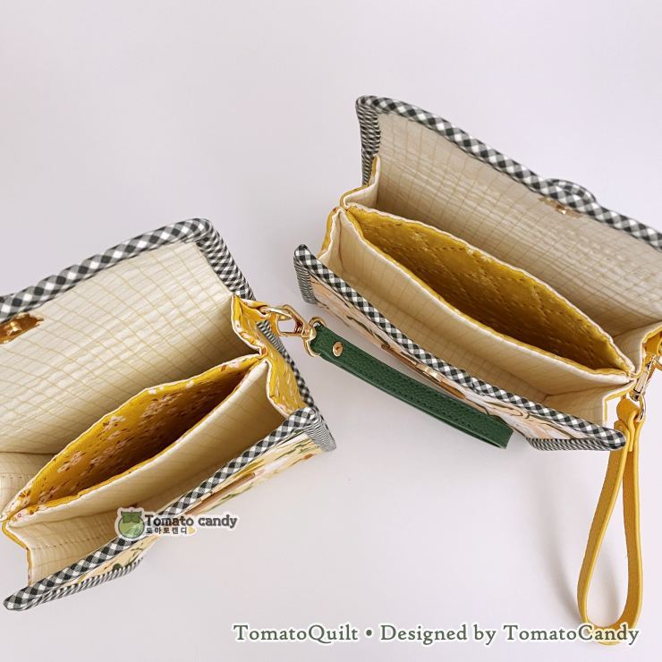 No.262 Triple Pocket Cover Pouch. Two styles included. Hand Sewing Pattern Only, YouTube, No Written Instructions, Instant Download.
