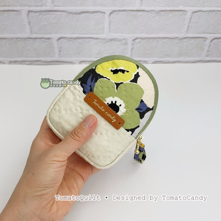 No.268 2-Way Quilted Pouch Set Pattern – Two Styles, Hand Sewing, No Written Instructions, YouTube Tutorial, PDF
