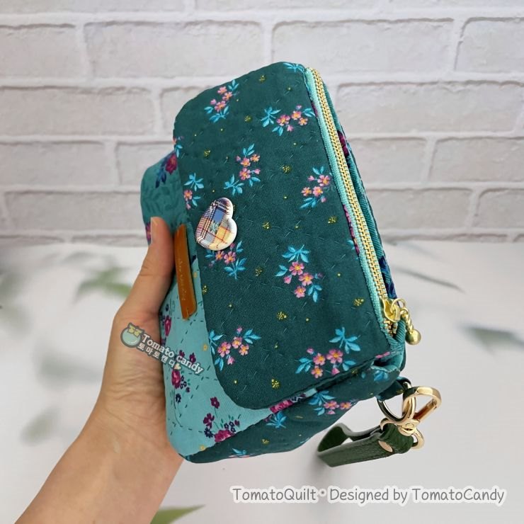 No.270 4-Pocket Multi Pouch Sewing Pattern, Zipper & Cover Pocket Organizer, Hand Stitch PDF Pattern Only. YouTube, No Written Instructions