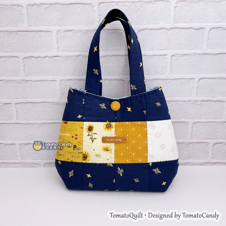 No.260 Patchwork small Bag and Pouch pattern. Hand Sewing Pattern Only, No Written Instructions, YouTube Tutorial, Instant Download PDF.