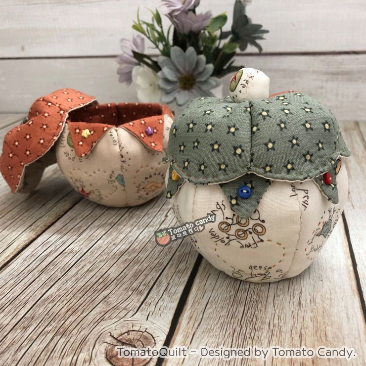 No.090 Fabric Jar(bowl). Small jar trinket box. Hand Sewing Pattern Only, YouTube Tutorial, No Written Instructions, Instant Download PDF.