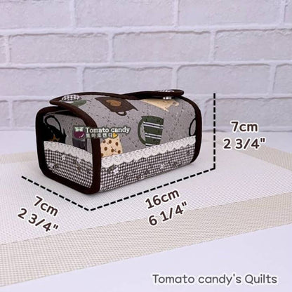 No.205 Thread storage pouch. Hand Sewing Pattern Only, YouTube Tutorial, No Written Instructions, Instant Download PDF.