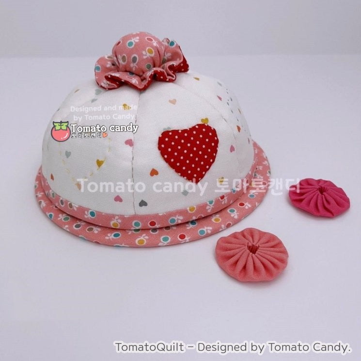 No.165 Doughnut Pin cushion. Hand Sewing Pattern Only, YouTube Tutorial, No Written Instructions, Instant Download PDF.