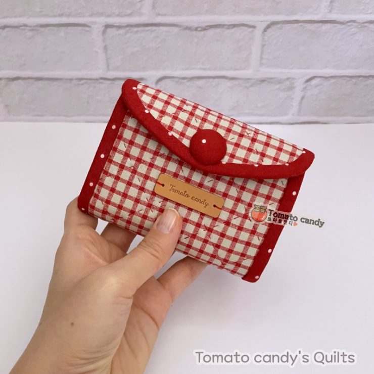 No.224 Fabric Tri-Fold Wallet. Hand Sewing Pattern Only, YouTube Tutorial, No Written Instructions, Instant Download PDF.