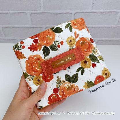 No.284 Connectable Fold-Flat Fabric Basket, PDF Pattern, Hand Sewing, Video Tutorial Only (No Printed Instructions)