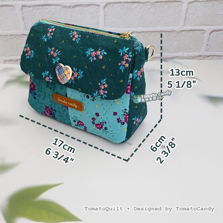 No.270 4-Pocket Multi Pouch Sewing Pattern, Zipper & Cover Pocket Organizer, Hand Stitch PDF Pattern Only.  YouTube, No Written Instructions