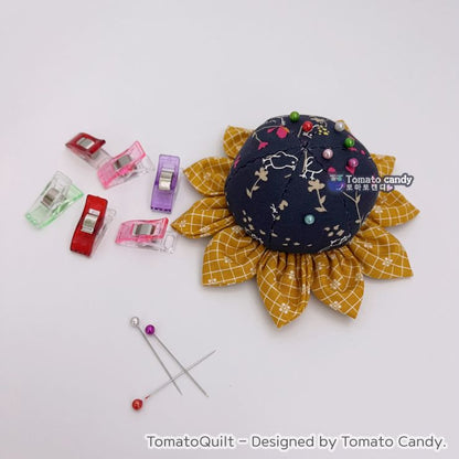 No.168 Accessory Holder & Pin Cushion. Hand Sewing Pattern Only, YouTube Tutorial, No Written Instructions, Instant Download PDF.