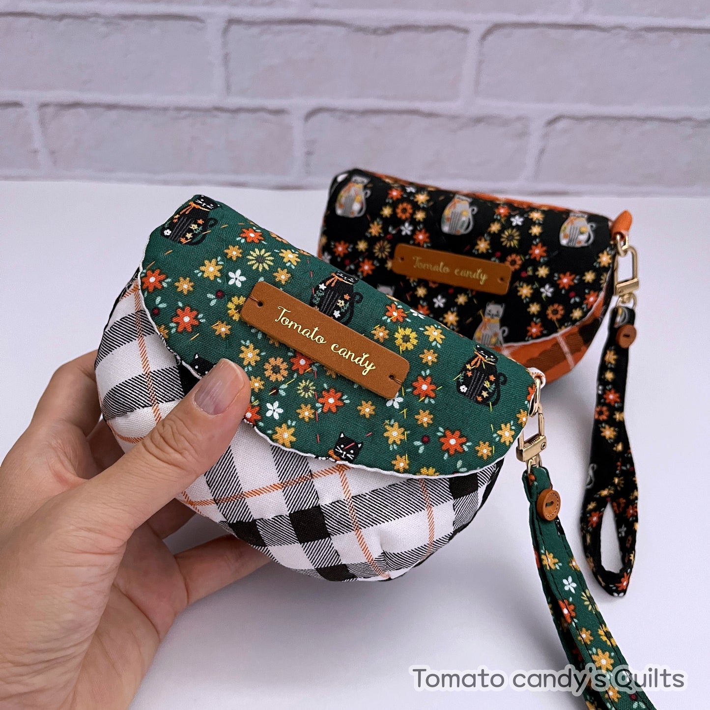 No.217 Plump & Cute Hand Mini Pouch. Hand Sewing Pattern Only, YouTube Tutorial, No Written Instructions, Instant Download PDF.