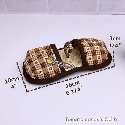 No.221 Kitchen gloves for hot pot handles, Hand Sewing Pattern Only, YouTube Tutorial, No Written Instructions, Instant Download PDF.