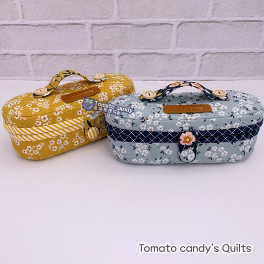 No.227 Charming Oval Multipurpose Pouch. Hand Sewing Pattern Only, YouTube Tutorial, No Written Instructions, Instant Download PDF.