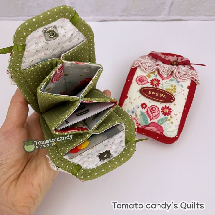 No.228 Sweet Jam Jar-Shaped Card Wallet,   Hand Sewing Pattern Only, YouTube Tutorial, No Written Instructions, Instant Download PDF.