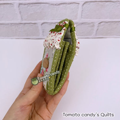 No.228 Sweet Jam Jar-Shaped Card Wallet,   Hand Sewing Pattern Only, YouTube Tutorial, No Written Instructions, Instant Download PDF.