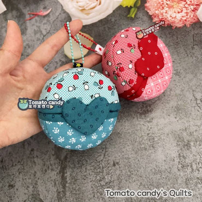 No.229 Capsule coin purse pouch. Hand Sewing Pattern Only, YouTube Tutorial, No Written Instructions, Instant Download PDF.