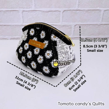 No.231 Voluminous zipper pouch. Hand Sewing Pattern Only, YouTube Tutorial, No Written Instructions, Instant Download PDF.