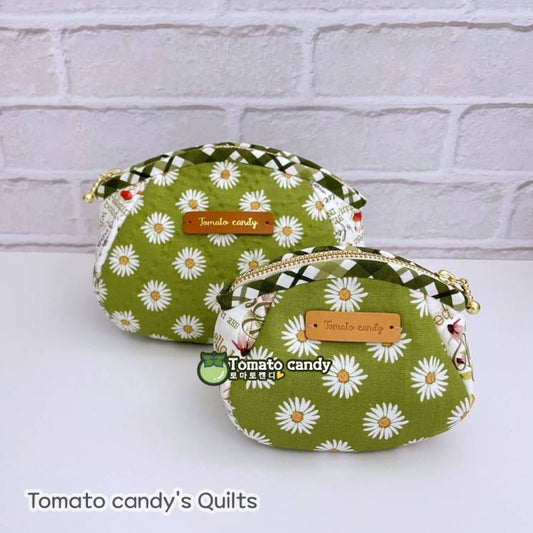 No.231 Voluminous zipper pouch. Hand Sewing Pattern Only, YouTube Tutorial, No Written Instructions, Instant Download PDF.