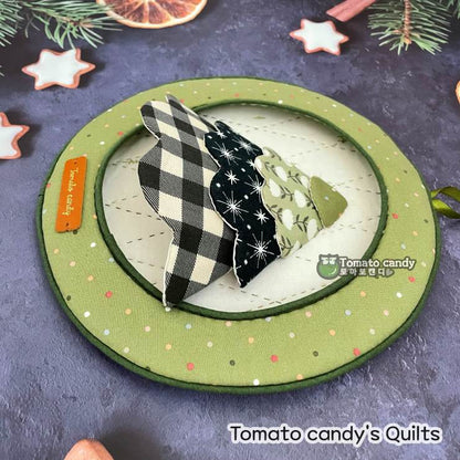 No.250 3D Tree Wall Hanging Decor, Christmas For Gifts. Hand Sewing Pattern Only, Video Tutorial, No Written Instructions, Instant Download.