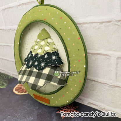 No.250 3D Tree Wall Hanging Decor, Christmas For Gifts. Hand Sewing Pattern Only, Video Tutorial, No Written Instructions, Instant Download.