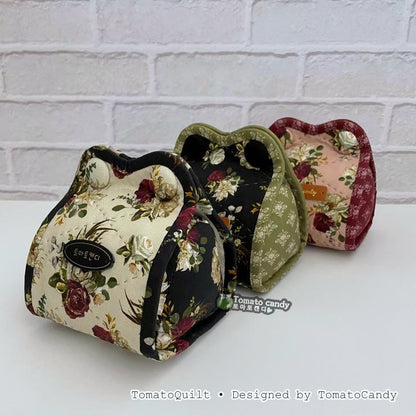 No.273 Foldable Pincushion & Needle Holder Mat, PDF Pattern Only, Hand Sewing, No Written Instructions, YouTube Tutorial