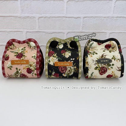 No.273 Foldable Pincushion & Needle Holder Mat, PDF Pattern Only, Hand Sewing, No Written Instructions, YouTube Tutorial