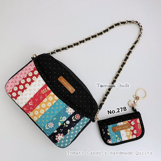 No.279 Simple Patchwork Bag, PDF Pattern Only, Hand Sewing, No Written Instructions, YouTube