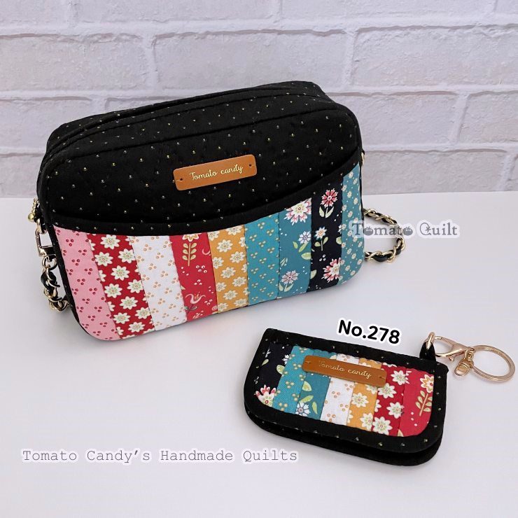 No.279 Simple Patchwork Bag, PDF Pattern Only, Hand Sewing, No Written Instructions, YouTube