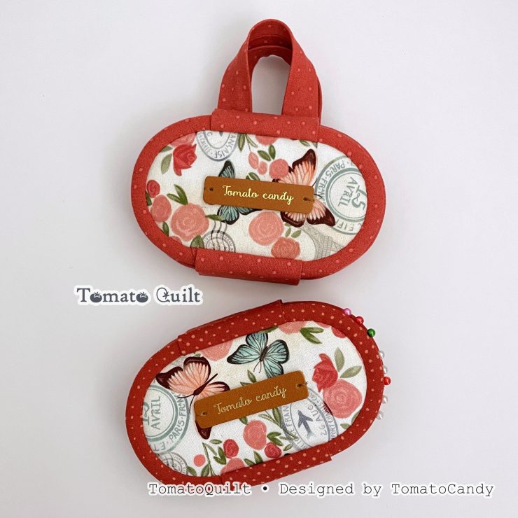 No.283 Quilted Needle & Pin Case, Portable Organizer, PDF Pattern Only, Hand Sewing, No Written Instructions, YouTube Tutorial