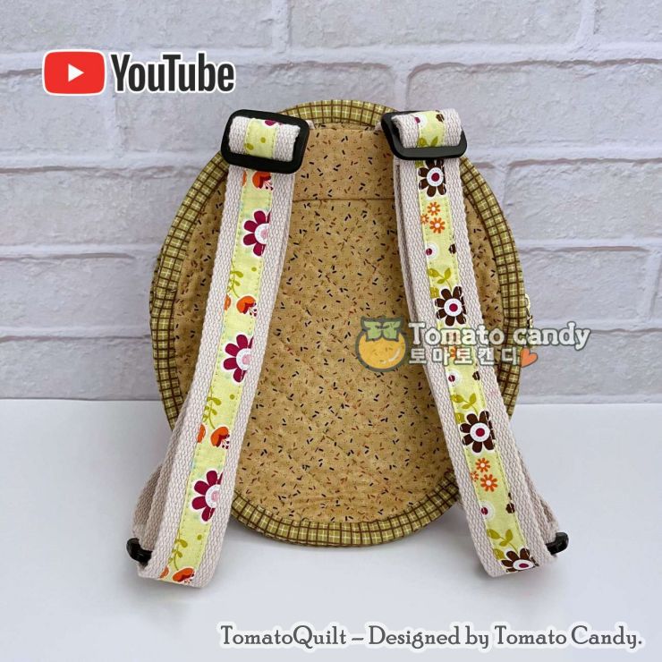 No.059 Baby turtle backpack patterns, Hand Sewing Pattern Only, YouTube Tutorial, No Written Instructions, Instant Download PDF.