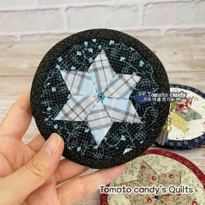 No.080 Diamond Star Coin Purse. Hand Sewing Pattern Only, YouTube Tutorial, No Written Instructions, Instant Download PDF.