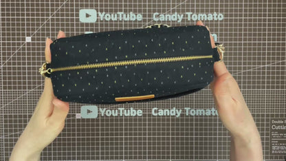 No.279 Simple Patchwork Bag, PDF Pattern Only, Hand Sewing, No Written Instructions, YouTube