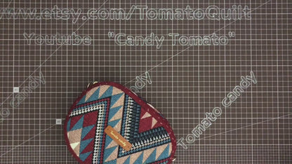 No.195 Cross body bag(hip sack). Hand Sewing Pattern Only, YouTube Tutorial, No Written Instructions, Instant Download PDF.