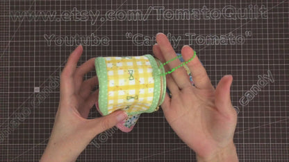 No.194 Two-Piece Coin Purse & Pouch. Hand Sewing Pattern Only, YouTube Tutorial, No Written Instructions, Instant Download PDF.